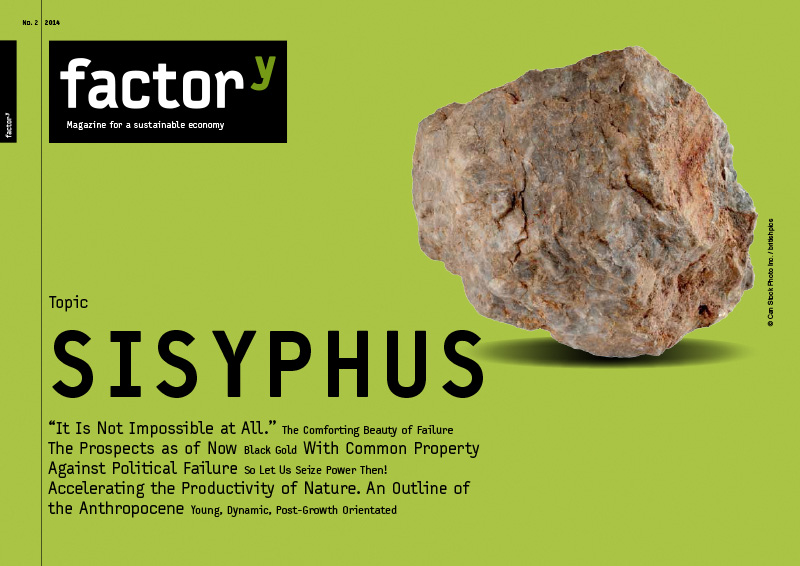 title of the magazine sisyphus