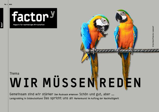 factory-Magazin "Wir müssen reden"