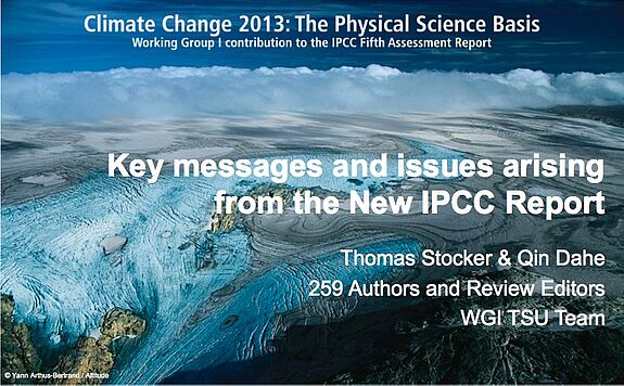 Ausschnitte 5. IPCC-Bericht, 1. Teil