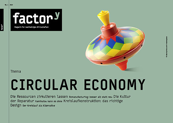 Titel des Magazins Circular Economy
