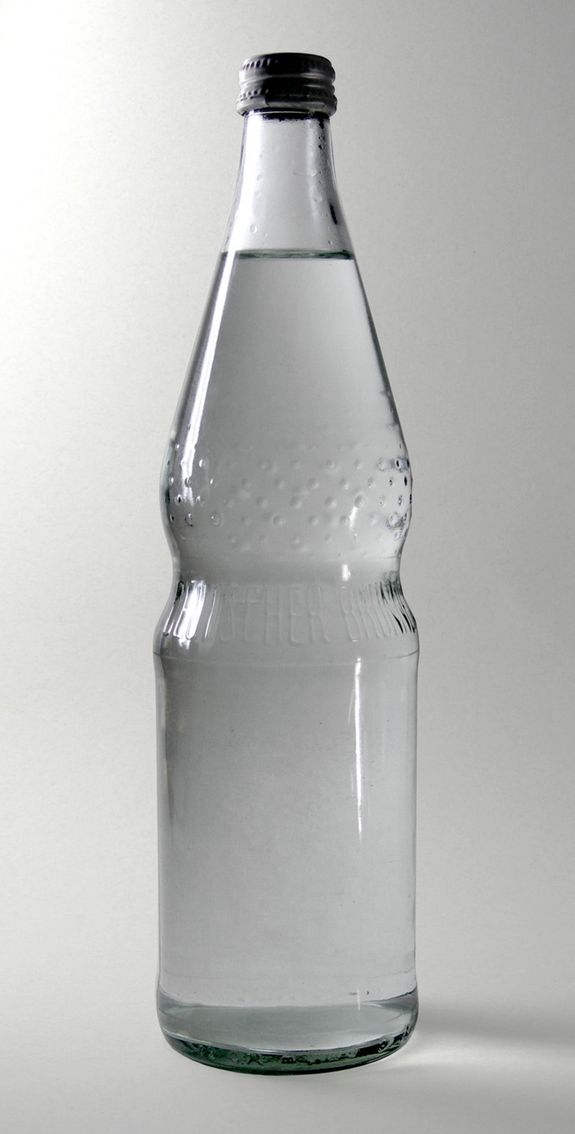 Perlenflasche Mehrweg aus Glas