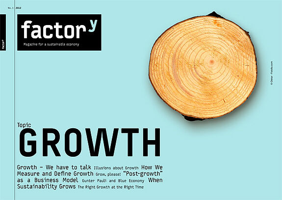 title of the factor<sup>y</sup>-magazine Growth