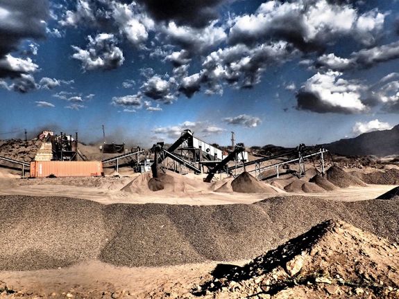 Chineses Construction Site in Ethopia