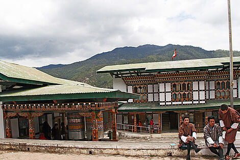 Dorfleben in Bhutan